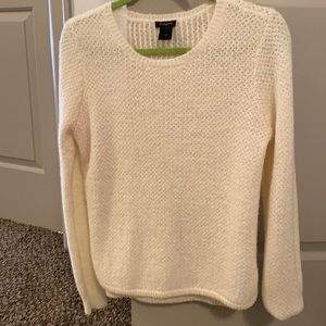 Ann Taylor white sweater